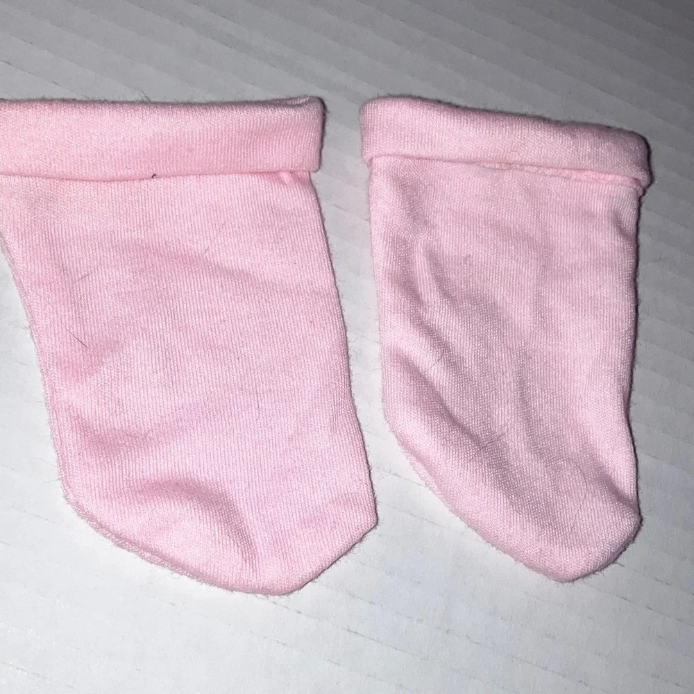 CPK Pink and Teal Doll Accessory Set‎ Socks Hair Brush Blowdryer Cup Toothbrush